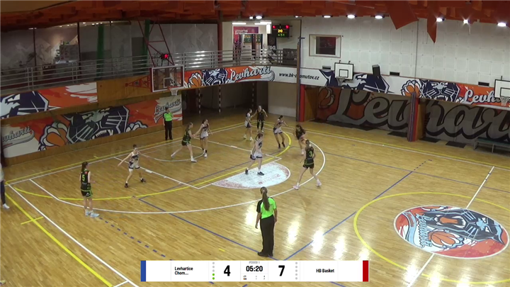 BK Levhartice Chomutov - HB Basket Praha (kadetky U17, extraliga, ročník 2024/25, základní část)