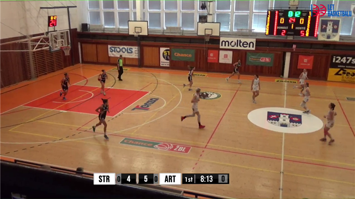BK Strakonice - HB Aritma (ženy, 1. liga, ročník 2024/25, základní část)