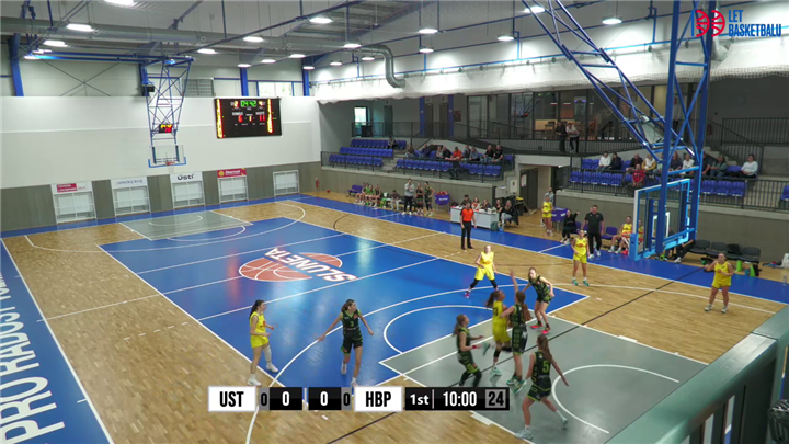 SLUNETA Ústí n.L. - HB Basket Praha (kadetky U17, extraliga, ročník 2024/25, základní část)