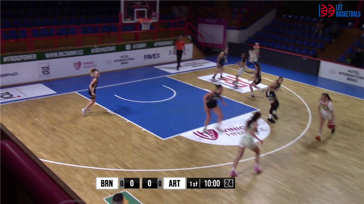Žabiny Brno B - HB Aritma  (ženy, 1. liga, ročník 2024/25, základní část)