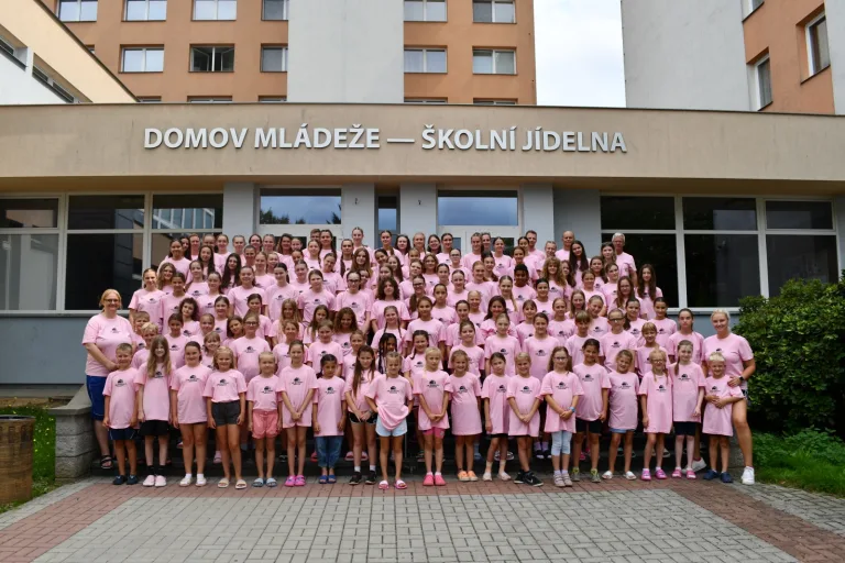HB Basket Praha — tým na soustředění